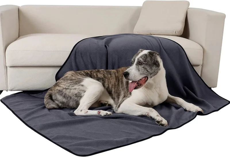 Manta / Cobertor macio de pelúcia para cães ou gatos, impermeável, quente, dupla-face