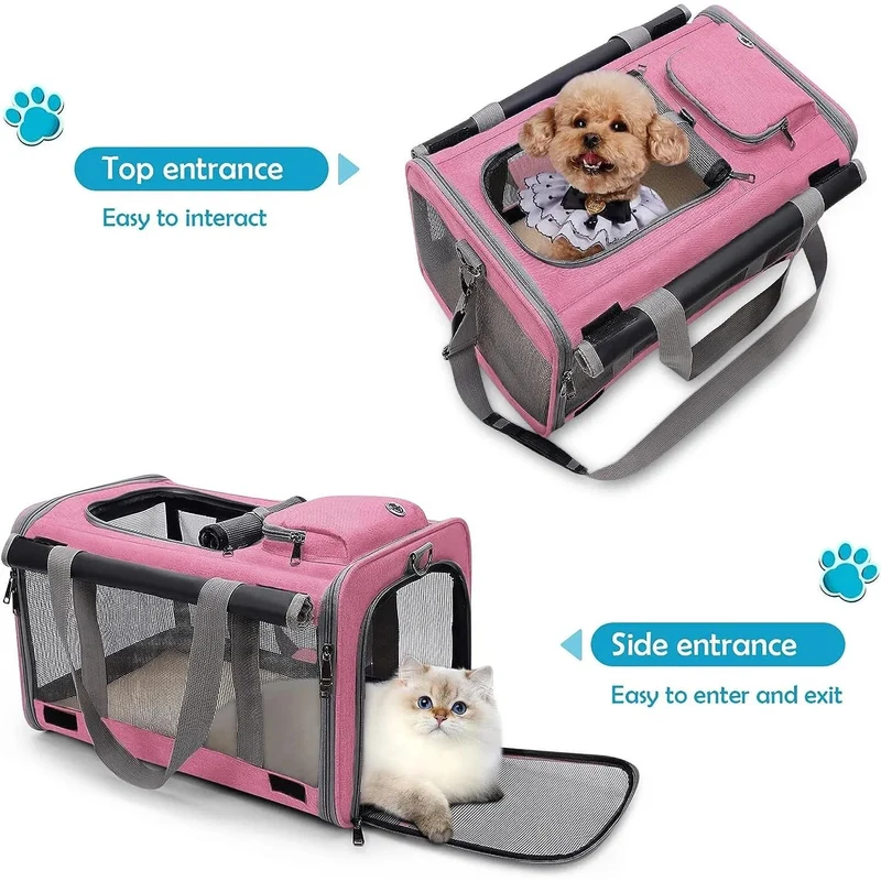 Transportador para cão pequeno ou gato até 9 kg