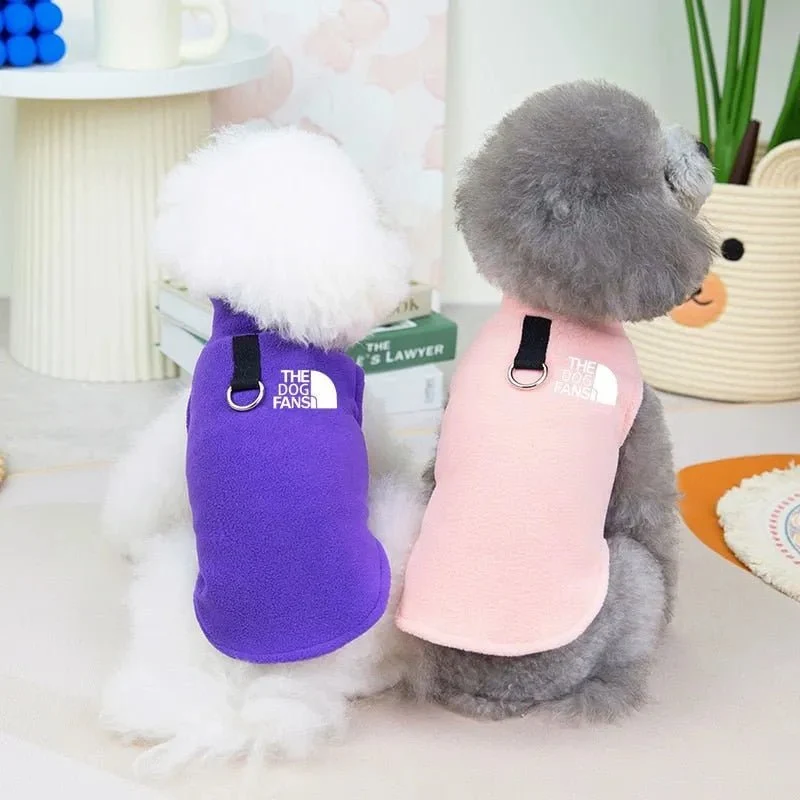 Camisola "fleece" de Outono / Inverno para cães
