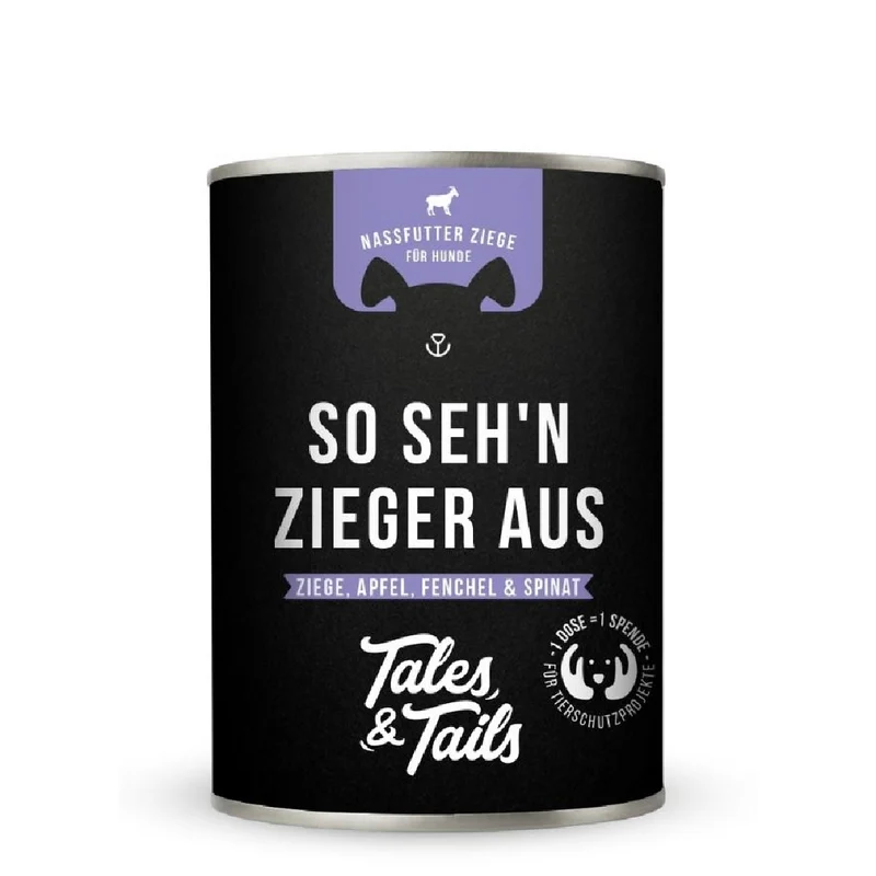 Tales & Tails Nassfutter Ziege 400g
