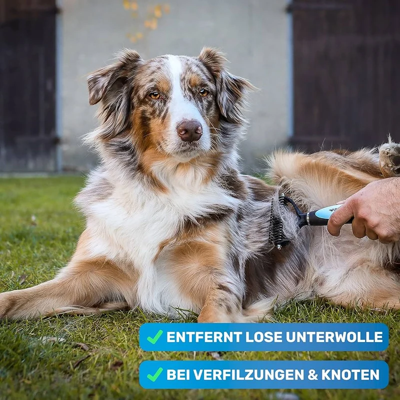 Unterwollbürste - Unterfellbürste rosa