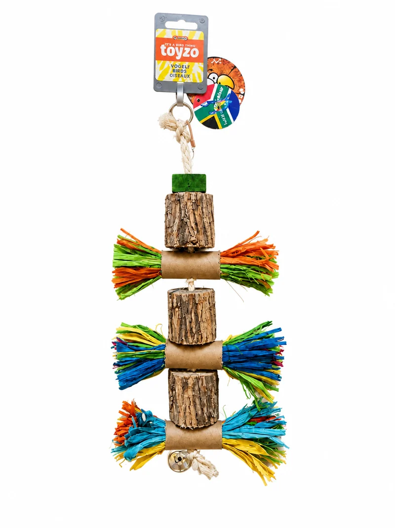 Abrissspielzeug mit Karton + Glocke Nr. 1 - 43 x 13 cm - Toyzo