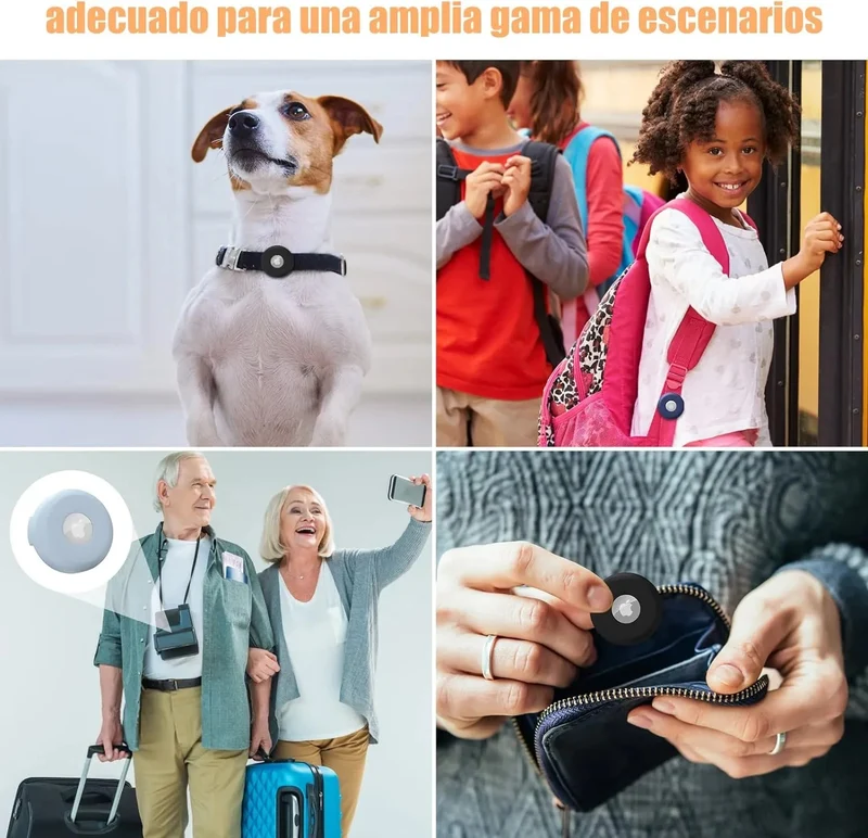 3 Unidades de Capa Protetora de Silicone, Impermeável, compatível com Apple Airtag