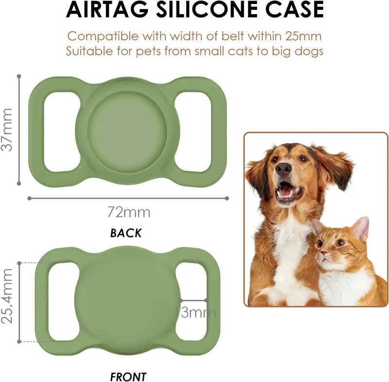 Capa Adaptadora para GPS Airtag para coleira de Cão ou Gato