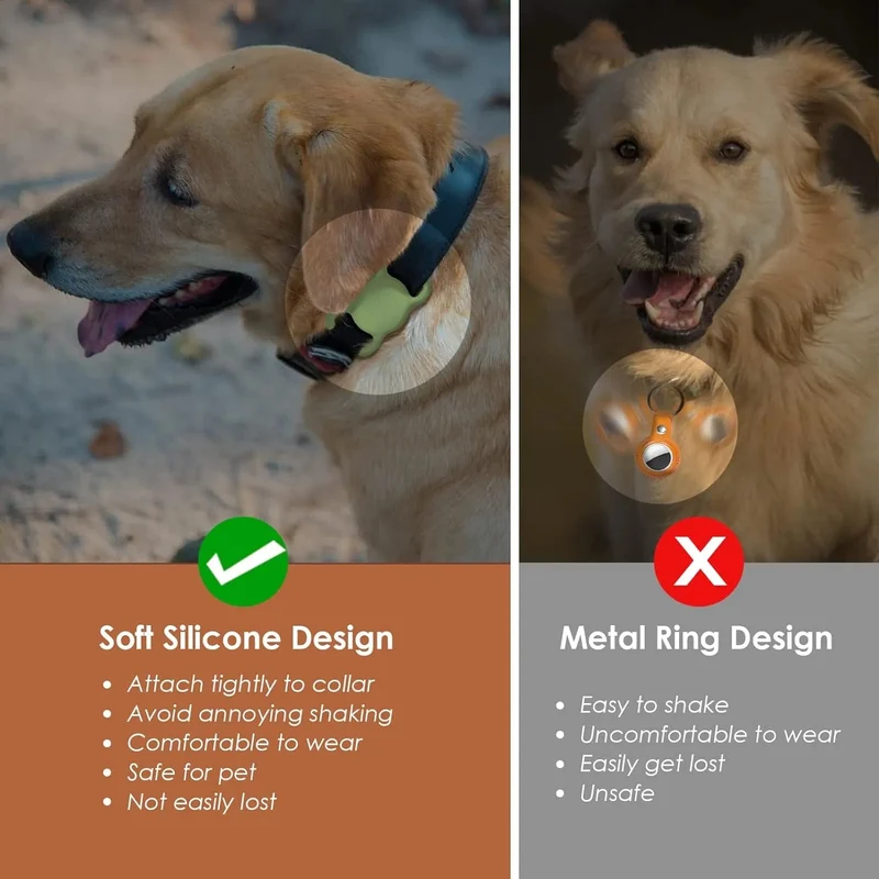 Capa Adaptadora para GPS Airtag para coleira de Cão ou Gato