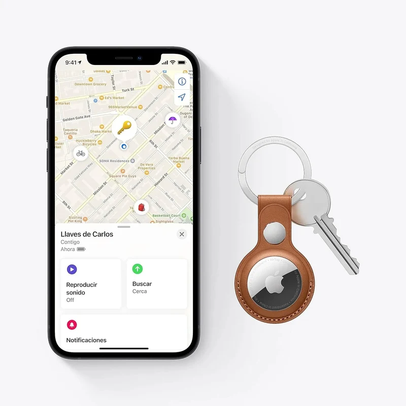Localizador GPS Apple AirTag para Coleiras de Cão ou Gato