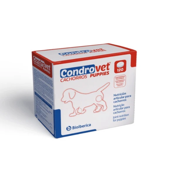 CONDROVET CONDROPROTETOR DAS ARTICULAÇÕES PARA CACHORROS (120 Comprimidos)