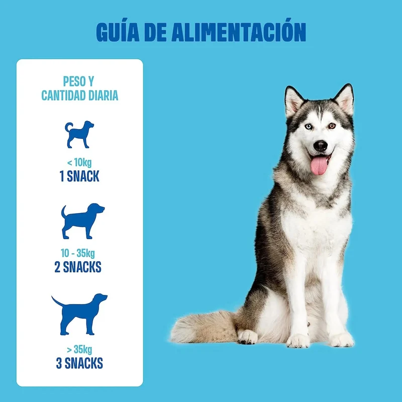 Multivitaminas - Complemento alimentar Multivitamínico para cães - cuidado completo para uma vida feliz do cão - 60 biscoitos de frango (270 g)