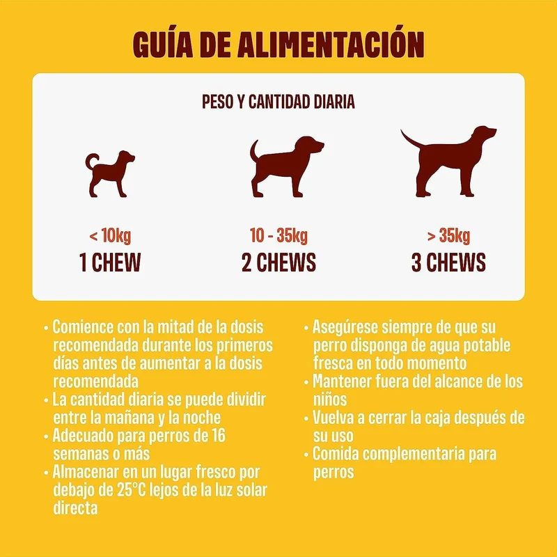 Skin & Coat - Complemento alimentar para cães, anti-picadas, pêlo macio e brilhante - ômega 3, óleo de salmão, DHAgold, vitaminas C, E e zinco - 60 golosinas de salmão