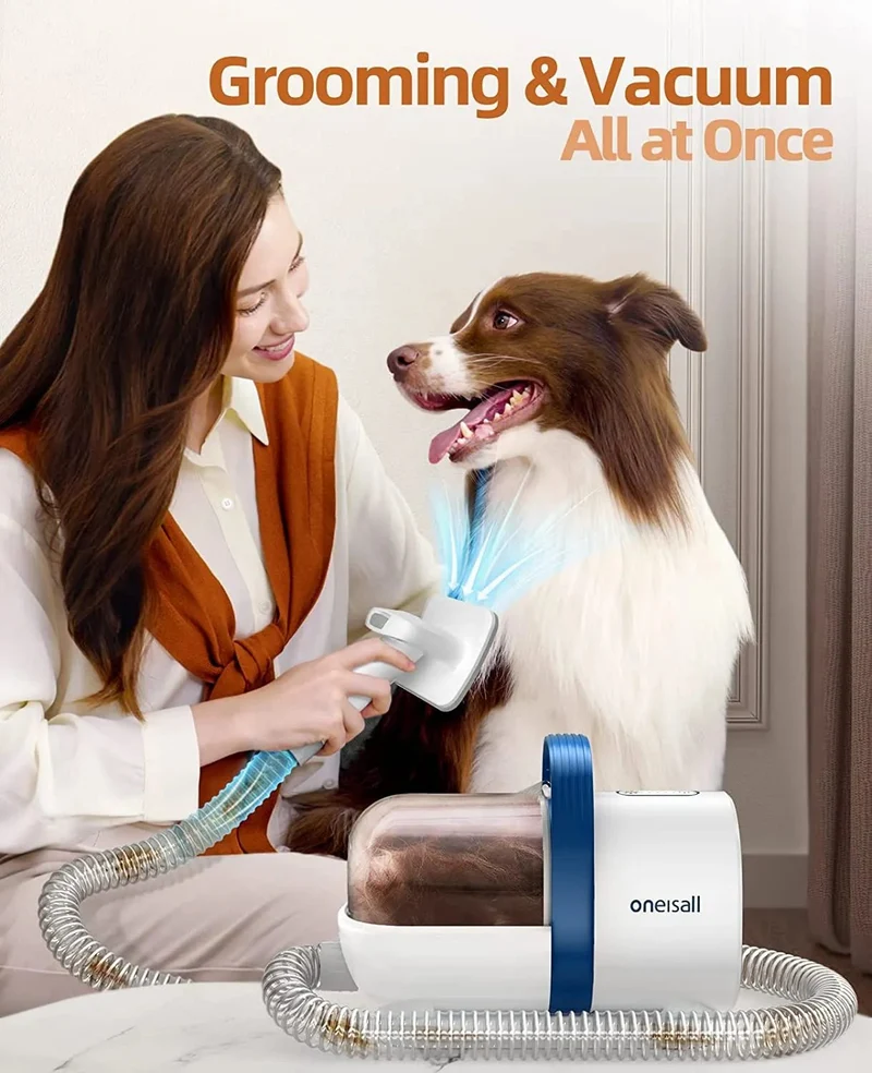 Expulsador / Aspirador de Pêlos para Cães e Gatos