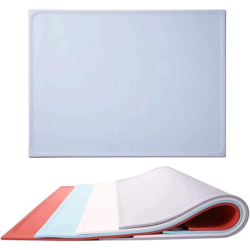 Base de silicone para alimentadores e bebedouros, 46 x 34 x 0,2 cm (PETKIT)
