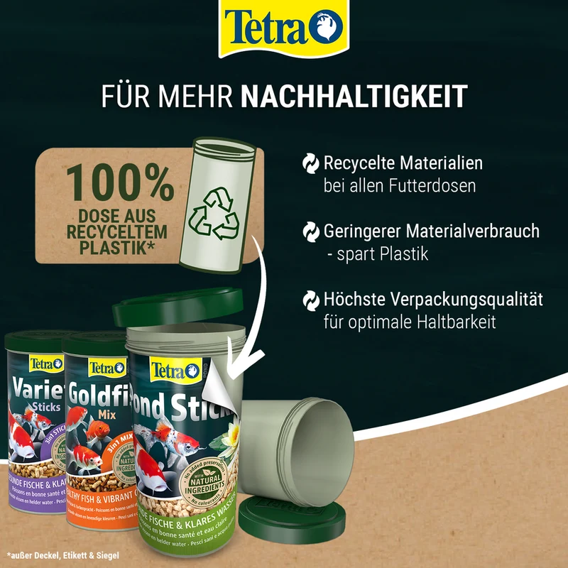 Tetra Goldfisch-Mix – 3in1 – 1 l – Mini-Pellets