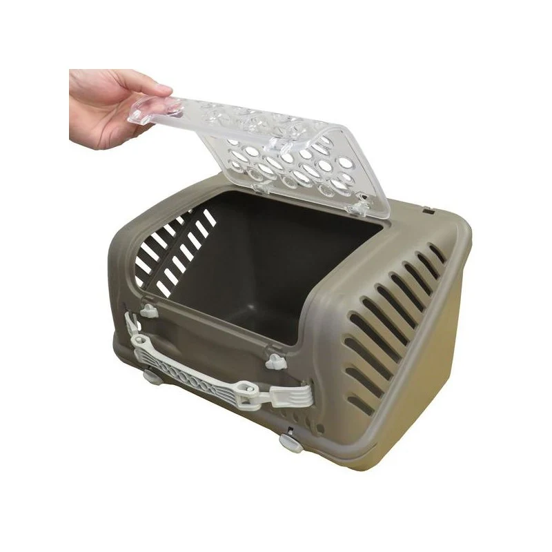 Transport-P-Tasche Taupe 44.5 x 26.5 x 28 cm