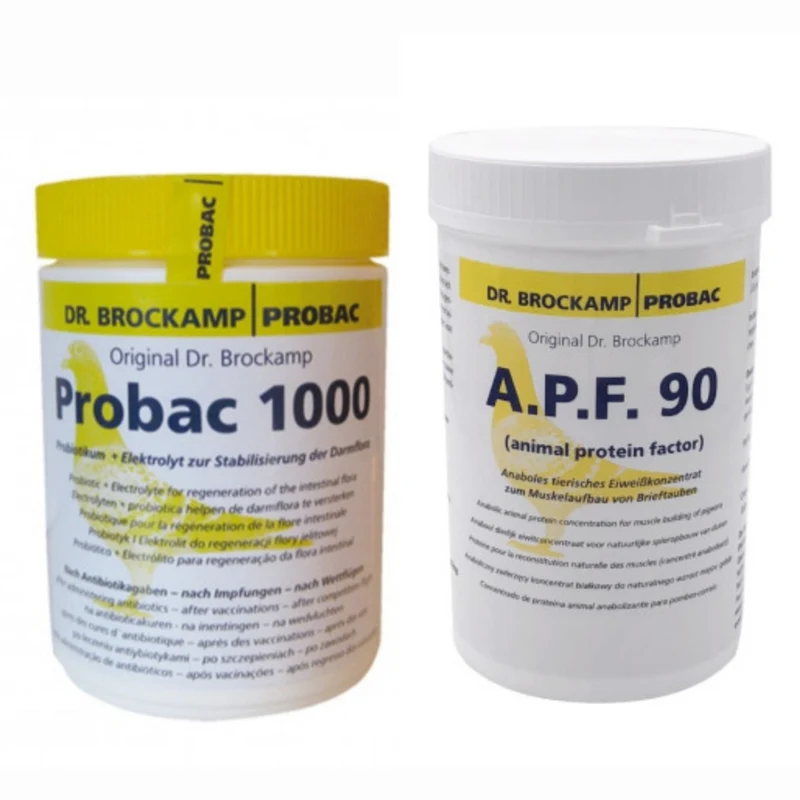 Probac 1000 (500 Gramm) + APF 90-500 Gramm (tierisches Protein)