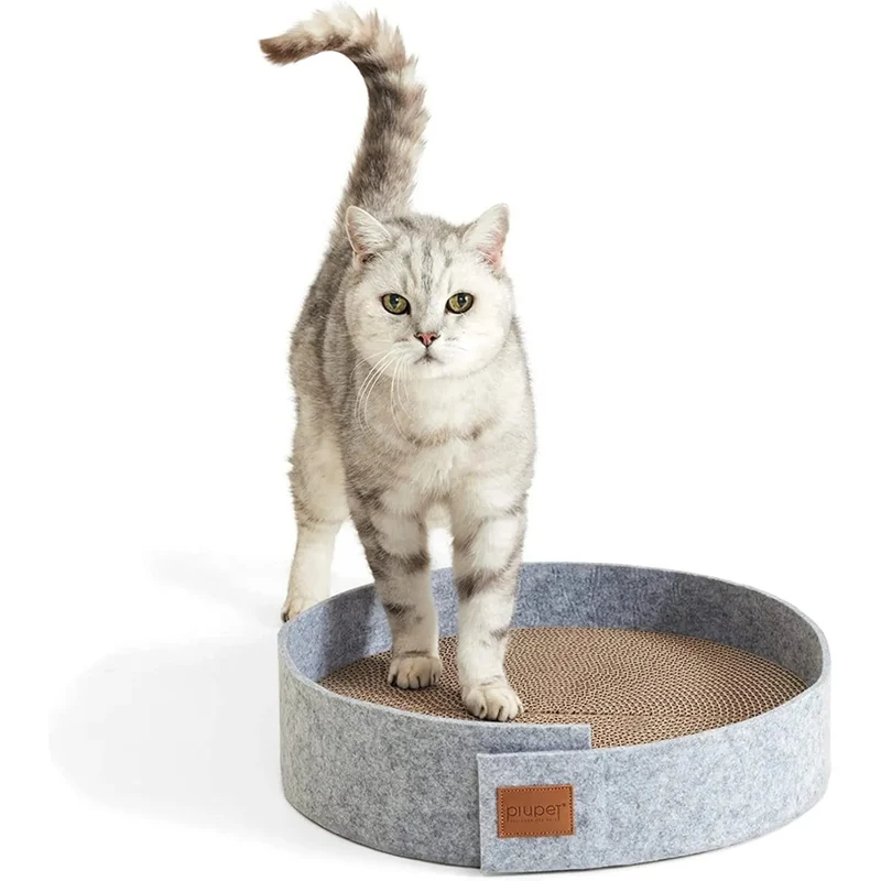Arranhador para gato com erva gateira PiuPet®