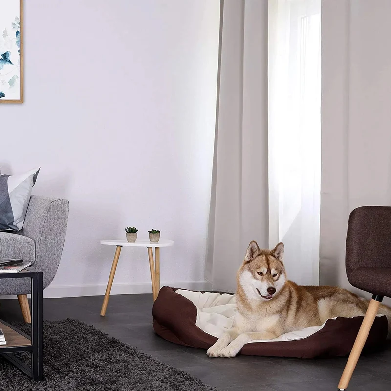 Cama de Luxo, lavável, para cães (em tecido Oxford)