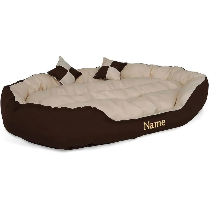 Cama de Luxo, lavável, para cães (em tecido Oxford)