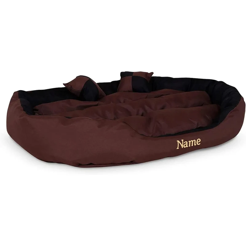 Cama de Luxo, lavável, para cães (em tecido Oxford)