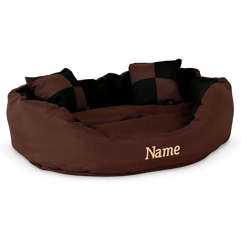 Cama de Luxo, lavável, para cães (em tecido Oxford)