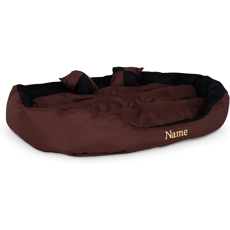 Cama de Luxo, lavável, para cães (em tecido Oxford)