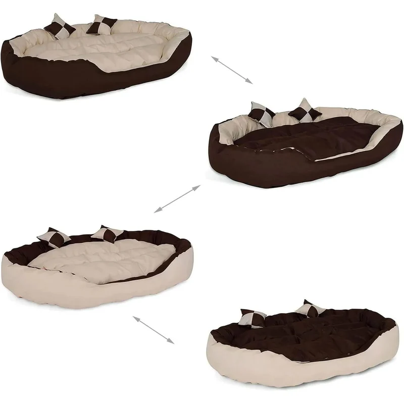 Cama de Luxo, lavável, para cães (em tecido Oxford)