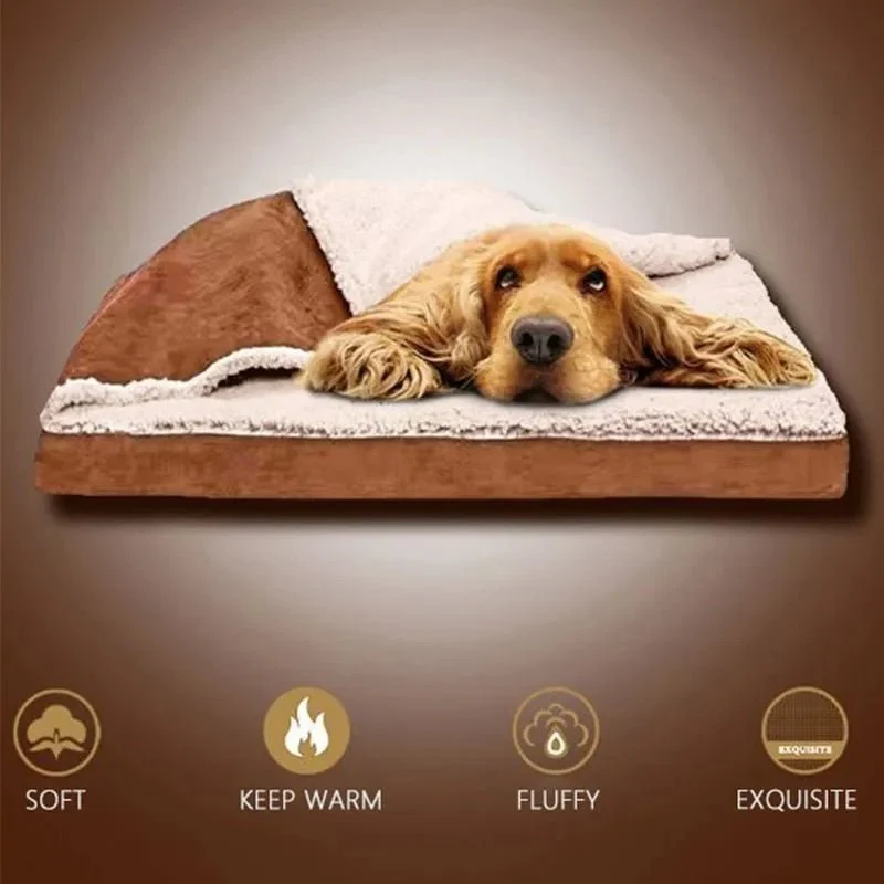 Cama Fôfa, Confortável e Quente com Manta