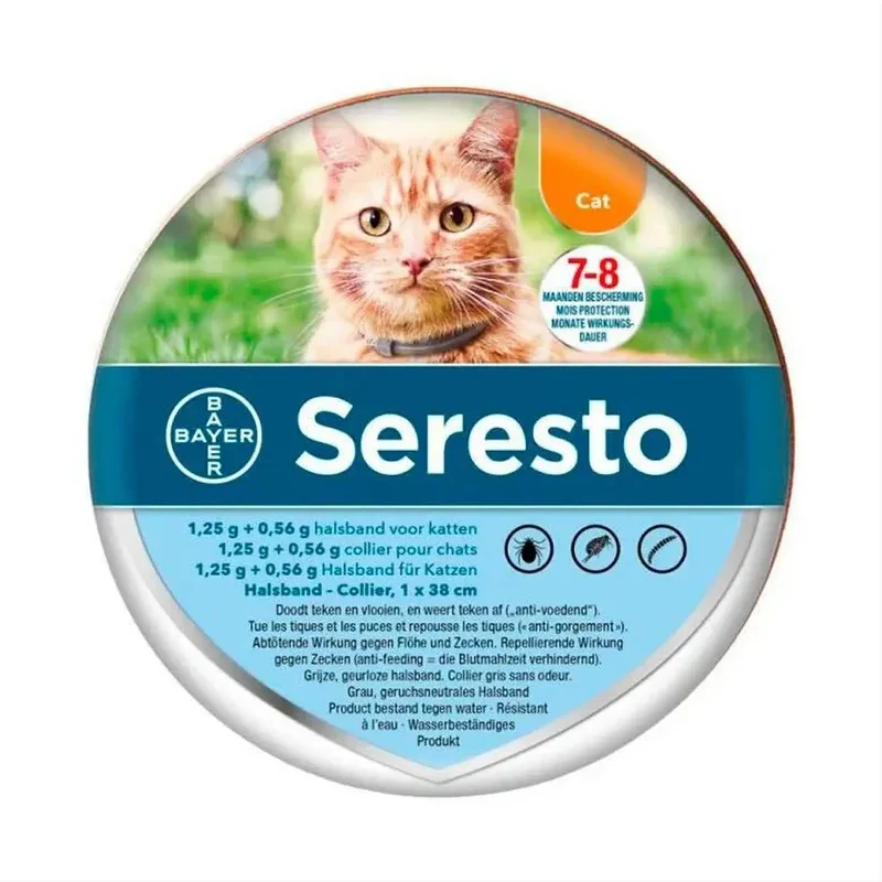 SERESTO Desparasitante Coleira para Gato