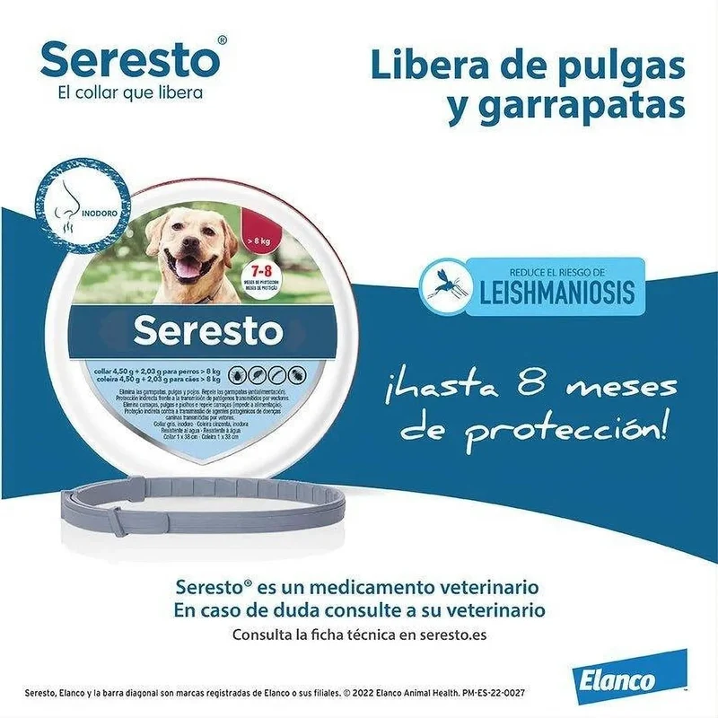 SERESTO Desparasitante Coleira para Gato