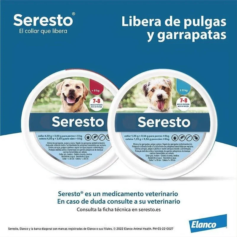 SERESTO Desparasitante Coleira para Gato