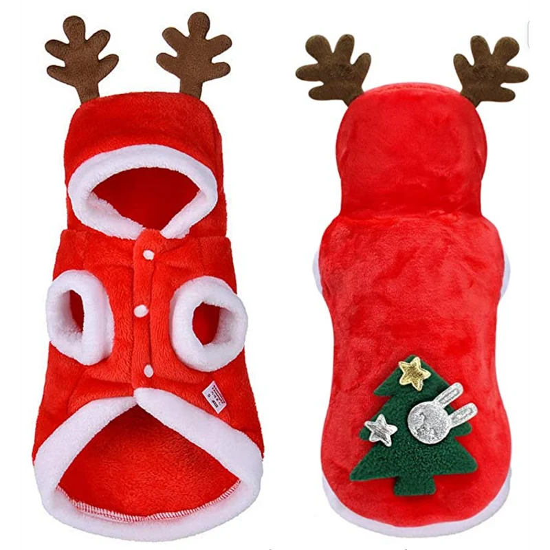 Conjunto Roupa de Natal para cão ou Gato ( 4 tamanhos)