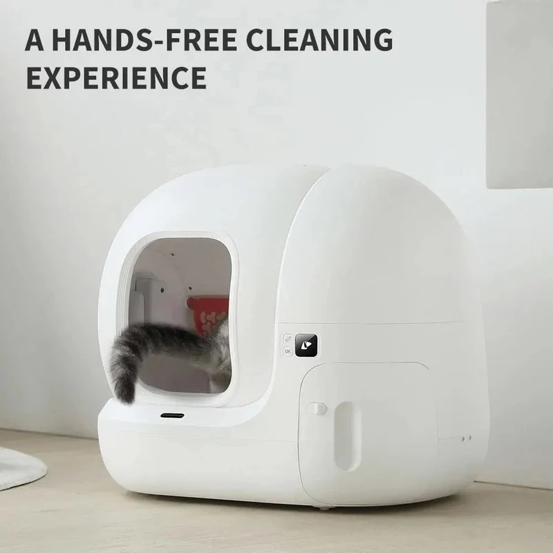 WC / Sanitário para gatos com auto-limpeza xSecure /eliminação de odores /App Controlo automático para vários gatos