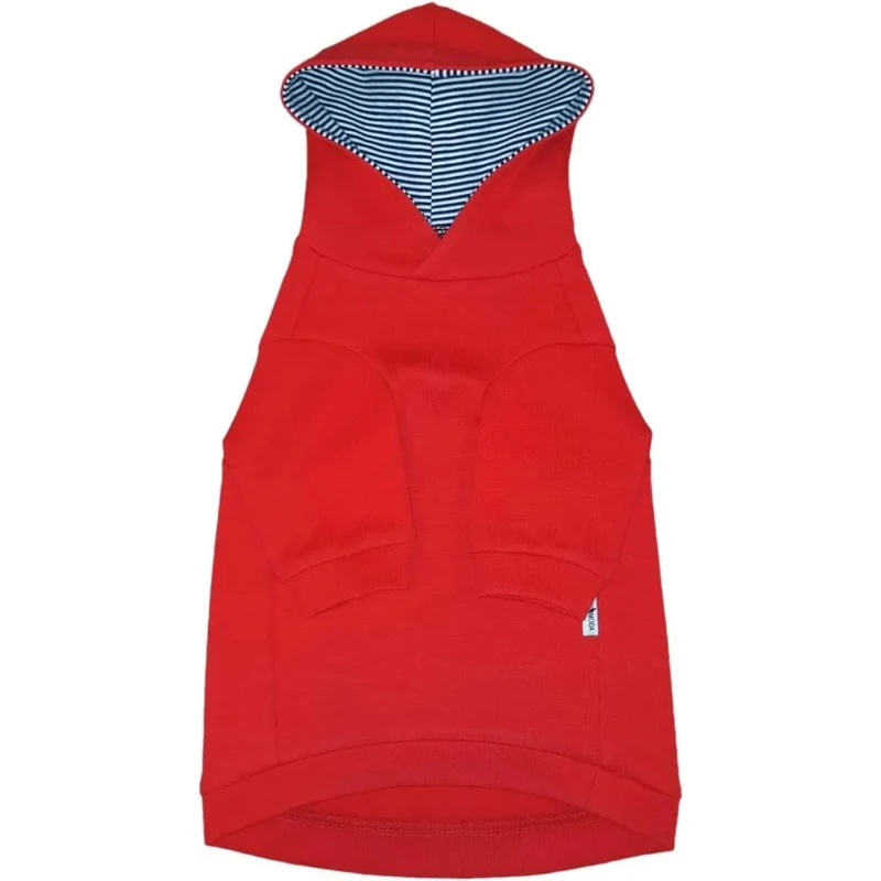 Camisola com capuz para gato