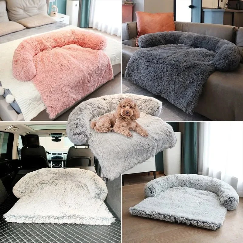 Cama Super-Fôfa, Quente e Confortável, Ideal para o Sofá, para Cães