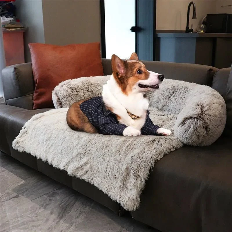 Cama Super-Fôfa, Quente e Confortável, Ideal para o Sofá, para Cães