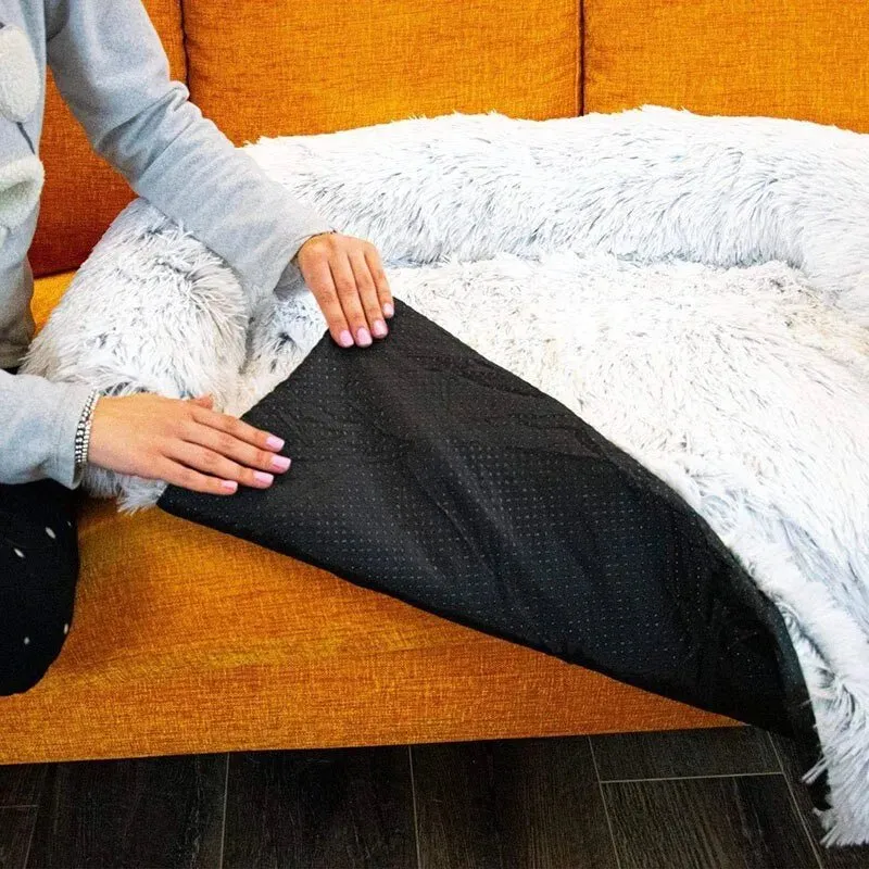 Cama Super-Fôfa, Quente e Confortável, Ideal para o Sofá, para Cães