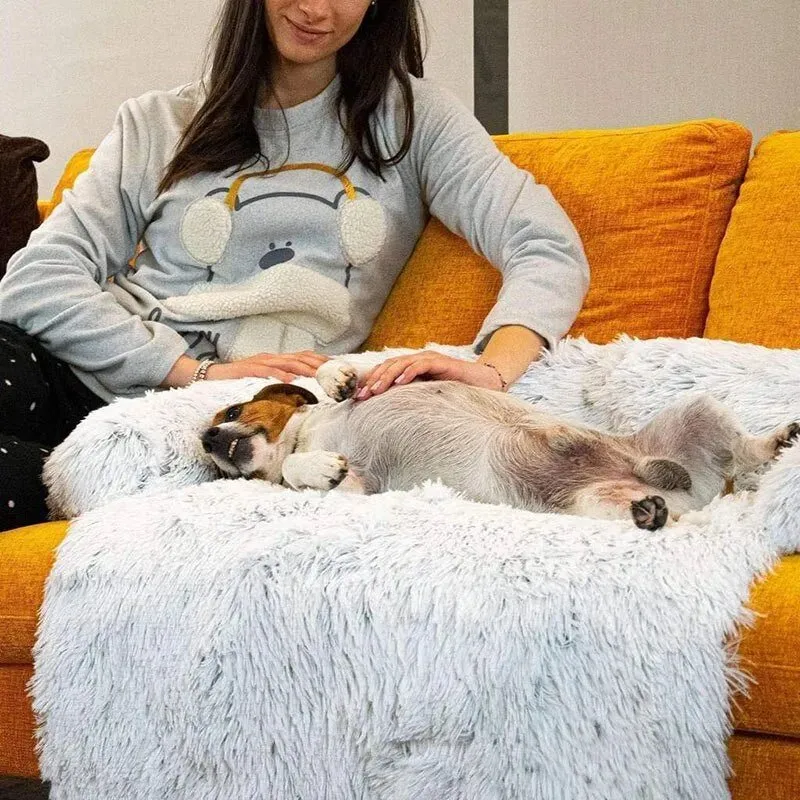 Cama Super-Fôfa, Quente e Confortável, Ideal para o Sofá, para Cães