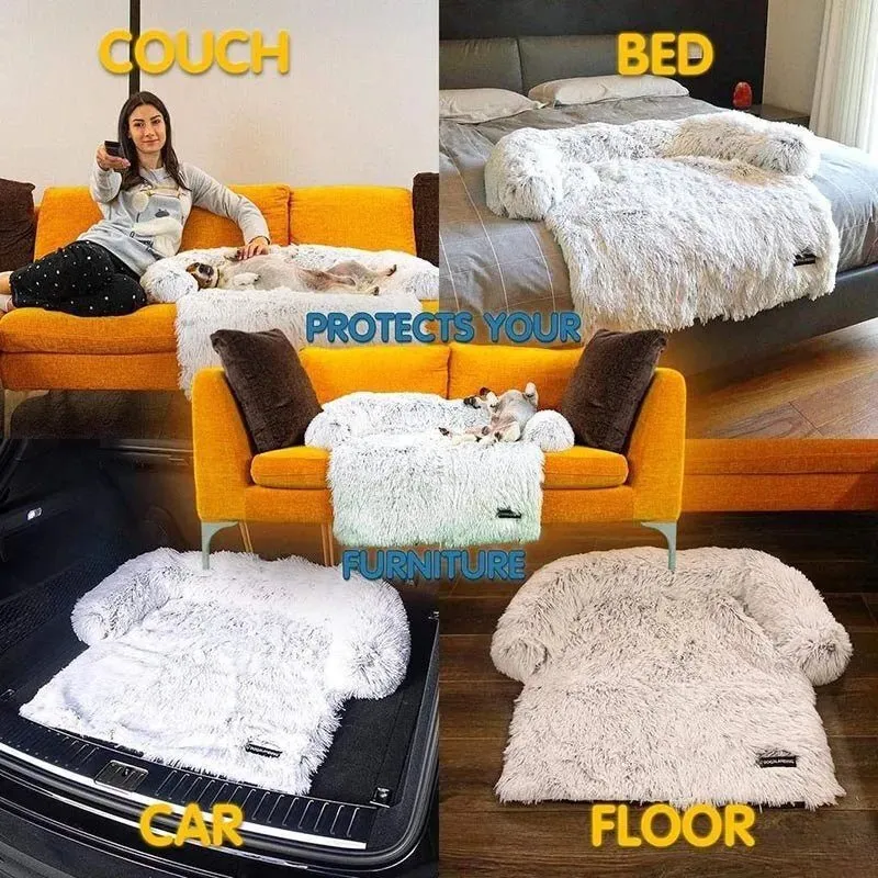 Cama Super-Fôfa, Quente e Confortável, Ideal para o Sofá, para Cães