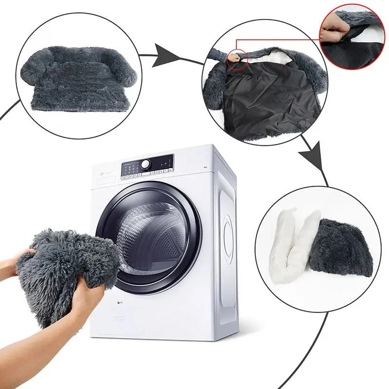 Cama Super-Fôfa, Quente e Confortável, Ideal para o Sofá, para Cães