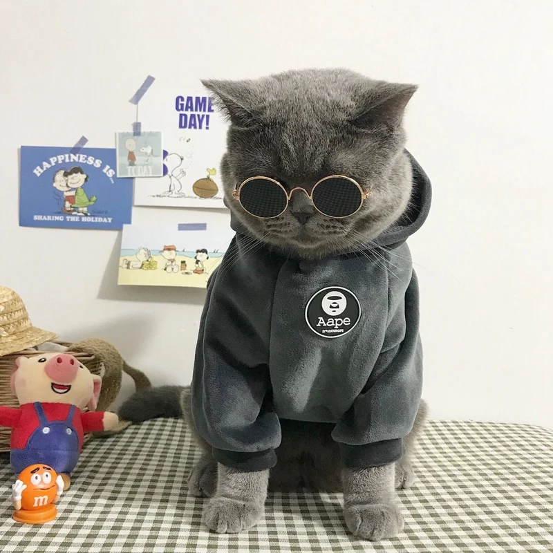 Blusão tipo Polar / Fleece para Gatos ou Cães Pequenos e Médios