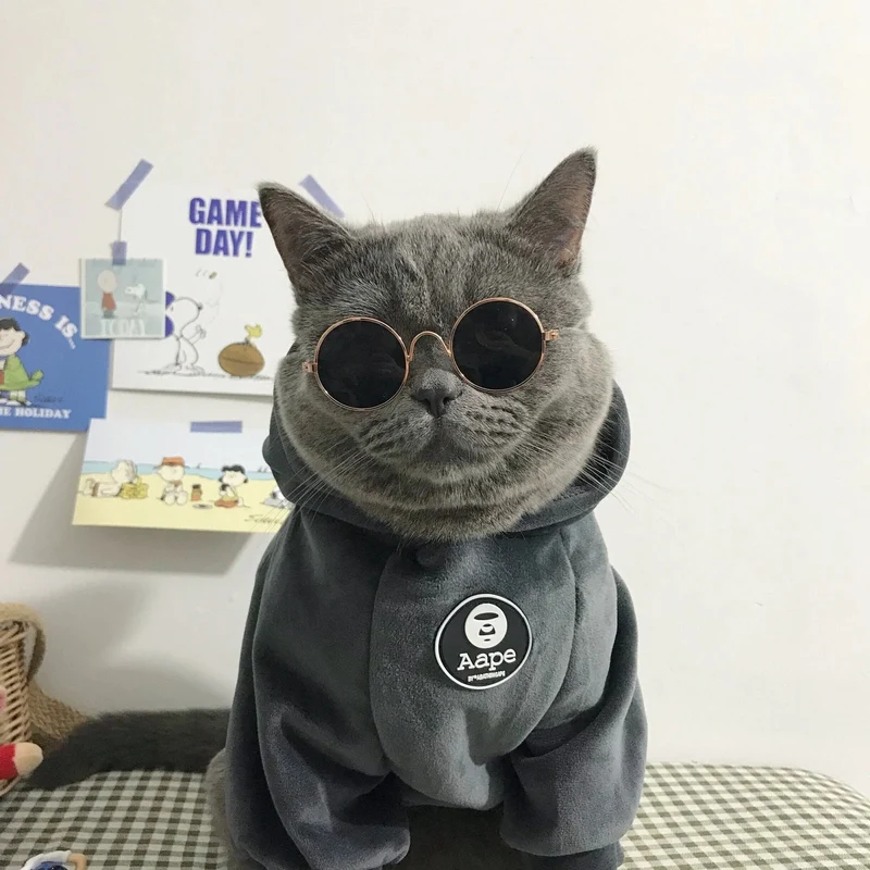 Blusão tipo Polar / Fleece para Gatos ou Cães Pequenos e Médios
