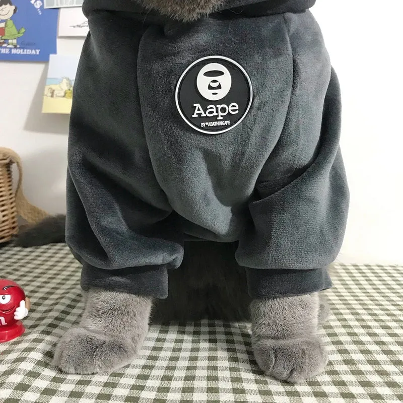 Blusão tipo Polar / Fleece para Gatos ou Cães Pequenos e Médios