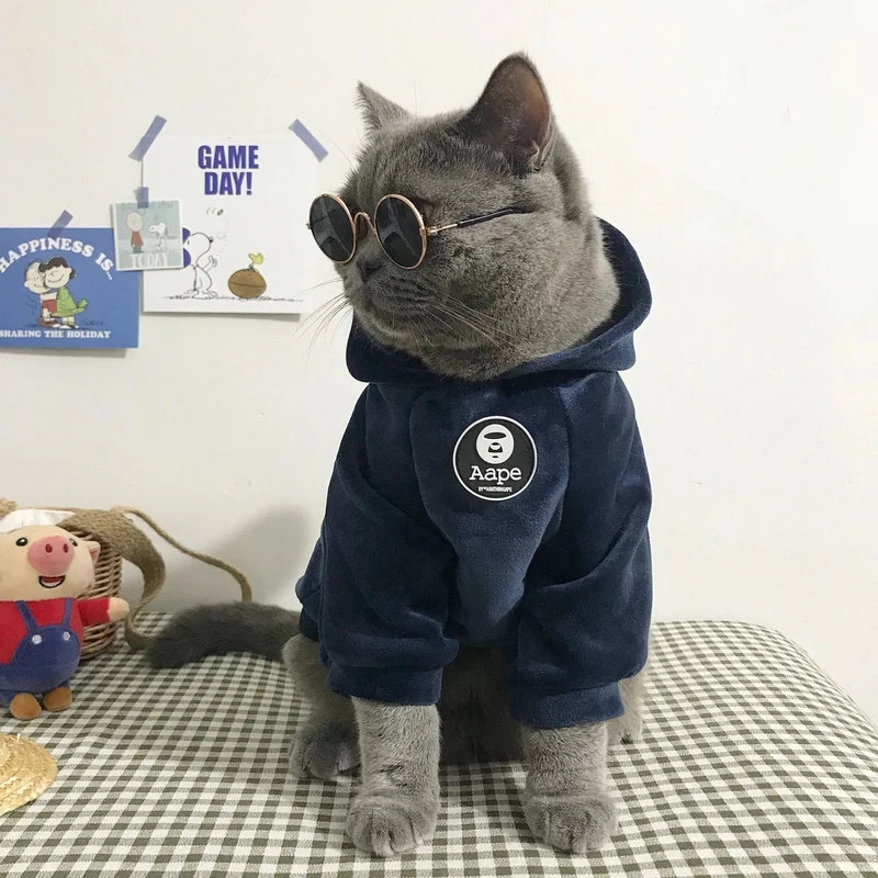 Blusão tipo Polar / Fleece para Gatos ou Cães Pequenos e Médios