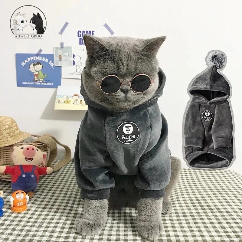Blusão tipo Polar / Fleece para Gatos ou Cães Pequenos e Médios