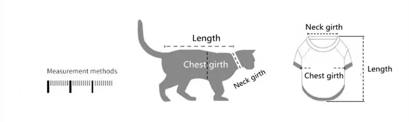 Camisola para Gatos Sphynx ou Cães Pequenos e Médios