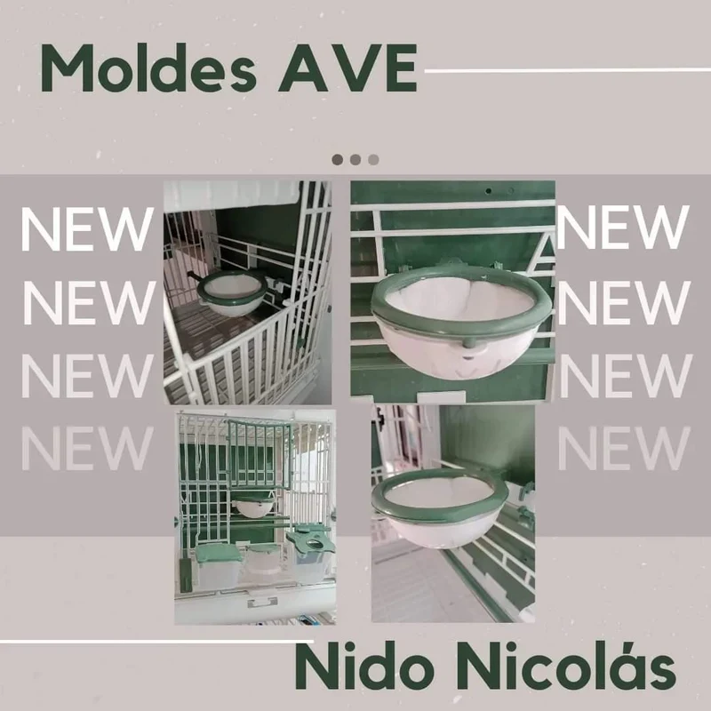 Nest Nicolas – Mit abnehmbarem grünen Ring – Moldes Ave