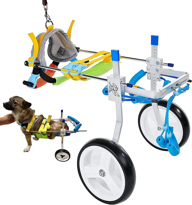 Cadeira de rodas / Andarilho Ajustável para Cães