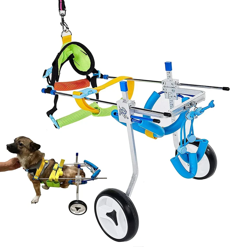 Cadeira de rodas / Andarilho Ajustável para Cães