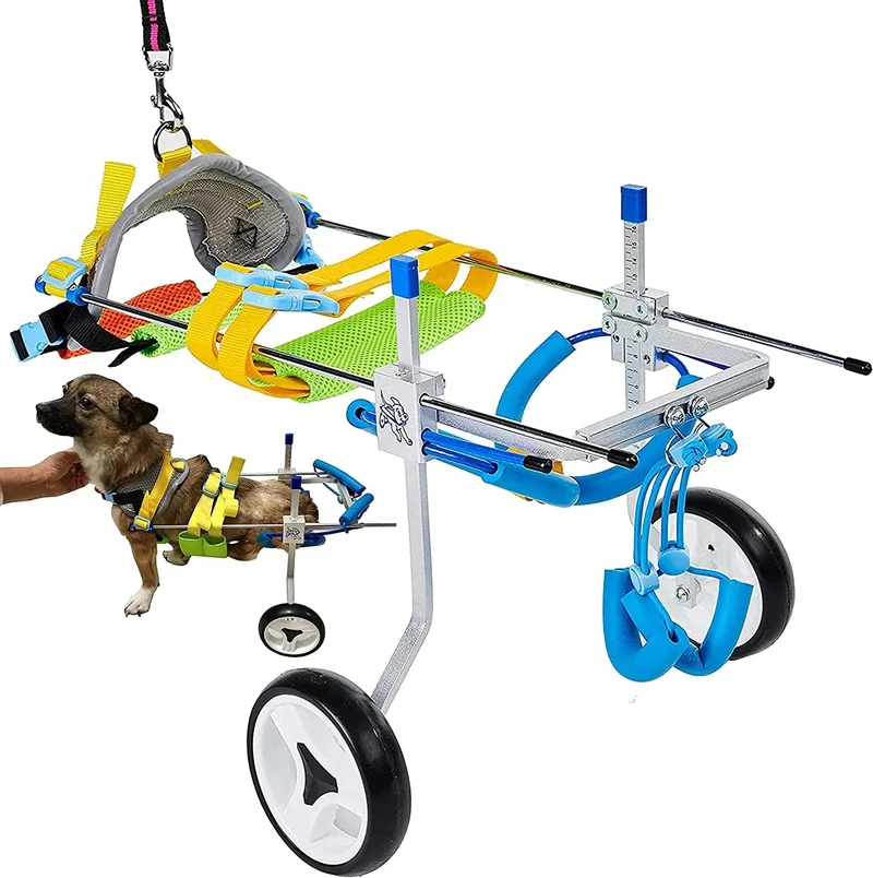 Cadeira de rodas / Andarilho Ajustável para Cães