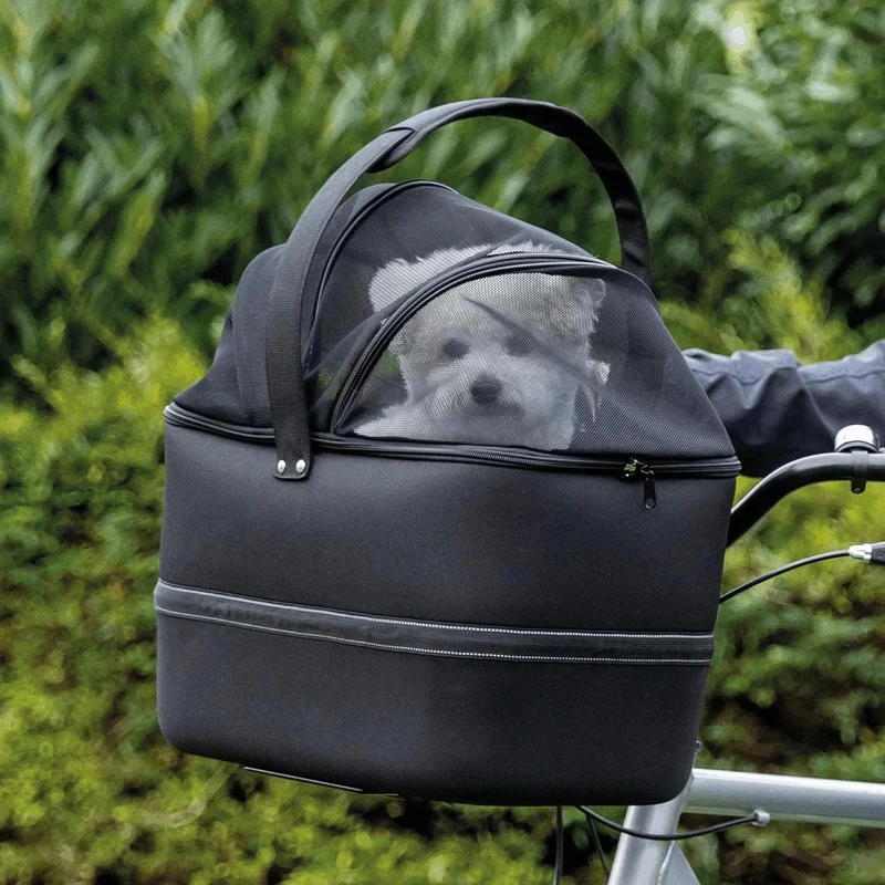 TRIXIE Cesta de Transporte de Cães ou Gatos para Bicicletas - 2 Tamanhos Disponíveis