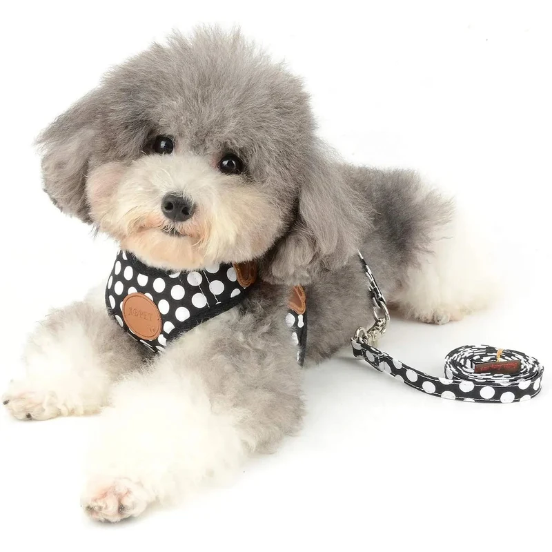 Peitoral / Arnês em Malha de Nylon Macia para Cão